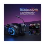 Ohbe Express Qcy Heroad V200 Rgb 7.1 Kablosuz Gaming Oyuncu Kulaklığı 3 Modlu (Bt, 2.4ghz, Type-C) Pc - Ps5 - 1 GB - Acı Kahverengi - Option-1