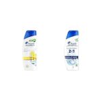 Ohbe Express & Shoulders Seti | Limon Ferahlığı Yağlı Saçlar Için Günlük Kullanım 330 ml Şampuan X1 + Klasik Bakım 2'si 1 Arada Şampuan 300ML X1 - Option-1