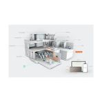 Ohbe Express Switch 16 Gigabit Bağlantı Noktası, 10/100/1000 Mbps, Masaüstü Veya Duvara Monte Ethernet Anahtarı, Tak ve Çalıştır, Yapılandırma Gerekmez, Tek Anahtarlı Vlan, Çelik Yapı (TEG1016M) - Option-1 - Beyaz