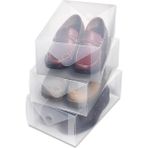 Ohbe Express Whitmor Clear Vue Erkek Ayakkabı Kutusu (3'lü Set) - 0 - Kahverengi