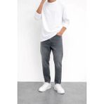 Ohepmoda Boyfriend Kalıp Lazer Erkek Kot Pantolon - Antrasit - 29