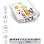 Ohlala Orange Mint 75 ml + Violet Mint 15 ml + Raspberry Mint 15 ml Autumn Set Diş Macunu