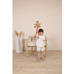 Ohlalakoala İndigo Çizgili Lastikli T Shirt Şort Takım 3-6 Ay