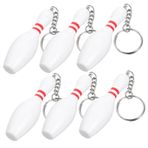 OHPHCALL 9 bowling anahtarlık döner toka kancaları spor anahtarlık geri çekilebilir anahtarlık zincir Kulp anahtar anahtarlik bowling kolye anahtarlıklar çanta dekorları pvc