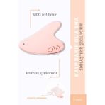 OIA %100 Doğal Bakır Anti Aging Etkili Gua Sha Kalp Model | Garantili | Yüz Boyun & Dekolte