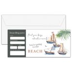 OICPYD Beach Boarding Pass Hediye Bileti, Yaz Sürpriz Gezisi Fikirleri Gösteriyor, Doğum Günü Noel Yıldönümü Sevgililer Günü Hediyeleri, Sahte Uçak Biletleri, 1 Adet (A09)