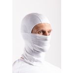 Oil Company Beyaz Balaklava Termal Kar Maskesi Unisex