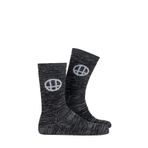 Oil Company Siyah Termal Yün Çorap Unisex - 43 - 46