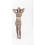 Oil Company Unisex Kayakçı ve Motorcular Için Profesyonel Kışlık Termal Içlik Alt Seamless Iıı. Seviye Pro - Kum Rengi - S - M