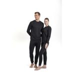 Oil Company Unisex Kışlık Siyah Rahat Kullanım Esnek Termal Içlik Set 3. Seviye