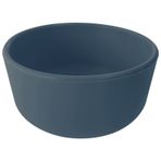 Oioi 1080010 Deep Blue Vakum Tabanlı Kapaklı Kase