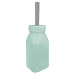 Oioi 200 ml 6+ Ay Powder Grey River Green Silikon Şişe ve Pipet