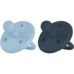 OiOi 2'li Emzik 0+ Ay - Mineral Blue / Deep Blue (4 Adet)