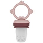 Oioi 6+ Ay Pembe Bordo Silikon Püre Meyve Ve Sebze Emziği