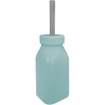 OiOi Alıştırma Bardağı 200 ml Aqua Green ve Powder Grey Renk Seçenekleriyle 6 Ay Üstü Bebekler İçin