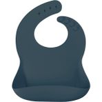 Oioi Basics Deep Blue Silikon Mama Önlüğü Standart Beden Leke Tutmaz Özellikte 6 Ay+ Kullanıma Uygun