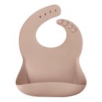 Oioi Basics Silikon Mama Önlüğü Bubble Beige Bubble Beige Renk