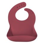 Oioi Basics Silikon Mama Önlüğü Velvet Rose Renk: Velvet Rose
