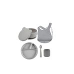 Oioi BLW Powder Grey 5'li Beslenme Set