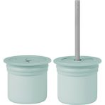 Oioi Ham Hüp River Green Powder Grey Silikon Bardak