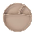Oioi Porsiyon 6+ Ay Bubble Beige Vakum Tabanlı Silikon Tabak