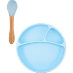 Oioi Porsiyon Mineral Blue & Mama Kaşığı