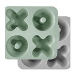 Oioi River Green/Powder Grey Xoxo 2'li Muffin Kalıp