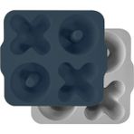 OiOi Xoxo Deep Blue / Powder Grey 2'li Muffin Kabı