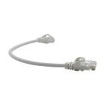 OJC CAT6 UTP 0.30 mt Beyaz 10'lu Paket Patch Cord Kablo