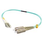 OJC SC-LC MM Duplex 50/125 OM3 0.25 mt Fiber Patch Cord Kablo