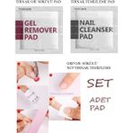 Oje Sökücü ve Tırnak Temizleme Mendili 2li Paket - 40 Grp + 40 Ncp Adet