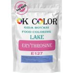 OK Color Lake Erythrosine E127 Pembe Yağ Bazlı Toz Gıda Boyası 250 gr