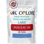 OK Color Lake Ponceau 4r E124 Kırmızı Yağ Bazlı Toz Gıda Boyası 1 kg