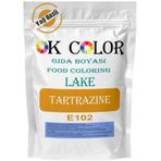 OK Color Lake Tartrazine E102 Sarıyağ Bazlı Toz Gıda Boyası 1 kg