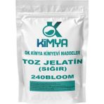 Ok Kimya Toz Jelatin %100 Saf - Sığır 240BLOOM 5kg - 5 kg