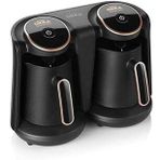 OK006 Okka Minio Duo Türk Kahvesi Makinesi, 8 Fincan Kapasite, Taşma Önleyici, 880 W, Bakır