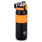 OKADI SİYAH PİPETLİ PASLANMAZ ÇELİK TERMOS 560ML