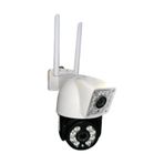 Okam O-Kam-3011 Çift Kameralı Full Hd 4 Mp Gece Görüşlü Ip Wi-Fi Ptz Güvenlik Kamerası