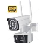 Okam O-KAM-3920 6 MP 4G Solar Dual Lens PTZ Kamera