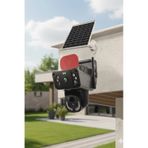 Okam Pro O-kam-3815E | 4G Destekli, Çift Lensli 6MP Güneş Enerjili PTZ Dış Mekan Kamera