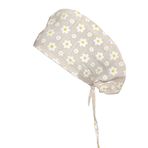 Okanmed Papatyalı Krem Doktor Hemşire Aşçı Cerrahi Bone Hastane Bone Bandana M449