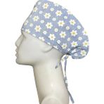 Okanmed Papatyalı Mavi Doktor Hemşire Aşçı Cerrahi Bone Hastane Bone Bandana M447 - Standart
