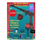 okaoda En Güçlü 3 Vitesli Ayar, Kömürsüz Oto Araba Bahçe Klima Halı Şarjlı Yüksek Basınç Yikama Makine