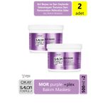 OKAY Professionnel Salon Formula Purple Maske 2x500 ml Set