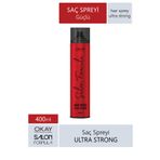 Okay Salon Formula Ultra Strong Haır Spray 400 ml