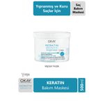 Okayprofessıonnel Keratin Smooth Onarıcı Ve Koruyucu Saç Bakım Maske Megaboy 500 Ml