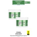 OKAYPROFESSIONNEL SALON FORMULA Yıpranmış Saçlar İçin 2'li KERATIN Saç Maskesi (500ml x 2 adet)