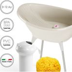 Okbaby Bella Night Okbaby Bella Çift Yönlü Banyo Küveti Seti 0-12 Ay / Beyaz