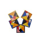 Okçu Ahşap Tangram Oyuncak 1 Adet