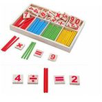 Okcu Hediyelik Eğitici Bebek Çocuk Ahşap Matematik Oyuncakları Zeka Geliştirici
